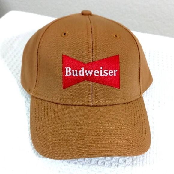 Budweiser Dad Adjustable Snapback Hat Cap - Picture 1 of 4